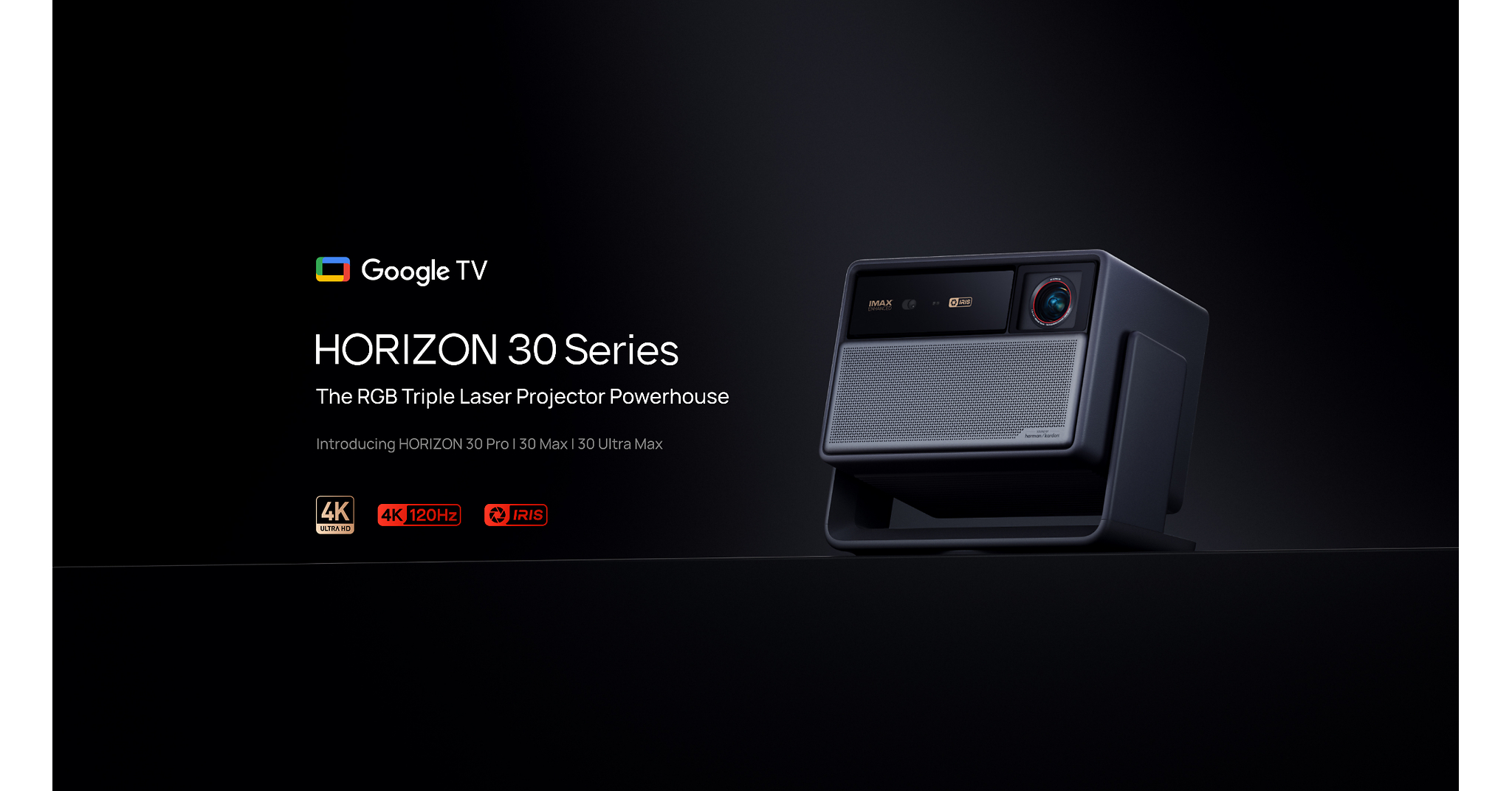 XGIMI HORIZON 30 Pro, Max и Ultra Max — официальный снимок новой серии.